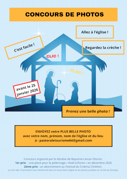 CONCOURS de la plus belle PHOTO de crèche