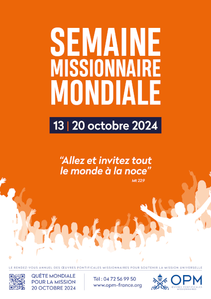 Du 13 au 20 octobre : Semaine missionnaire mondiale