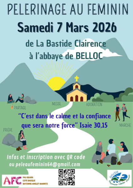 Samedi 7 mars : Pèlerinage au Féminin 